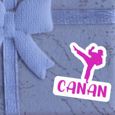 Karateka Aufkleber Canan Image