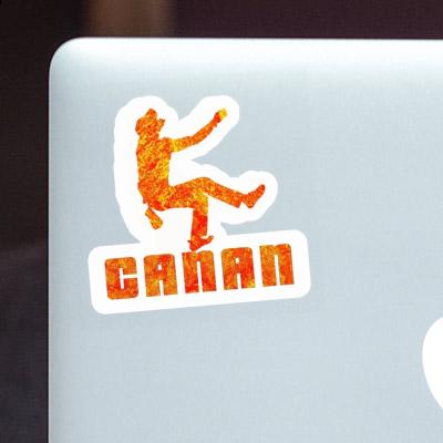 Sticker Canan Climber Laptop Image