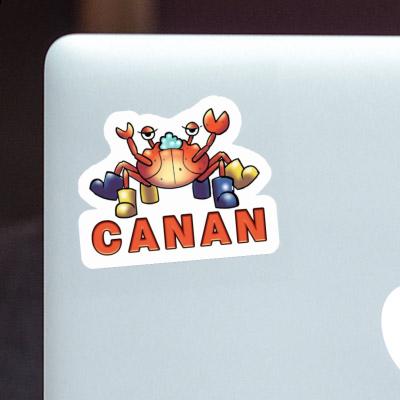 Canan Sticker Crab Laptop Image