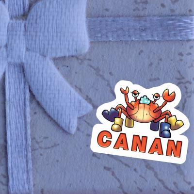 Canan Sticker Crab Laptop Image