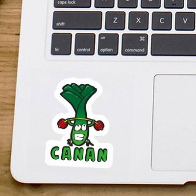 Sticker Weight Lifter Canan Notebook Image