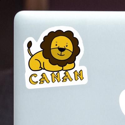 Sticker Canan Lion Laptop Image