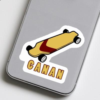 Canan Sticker Longboard Image