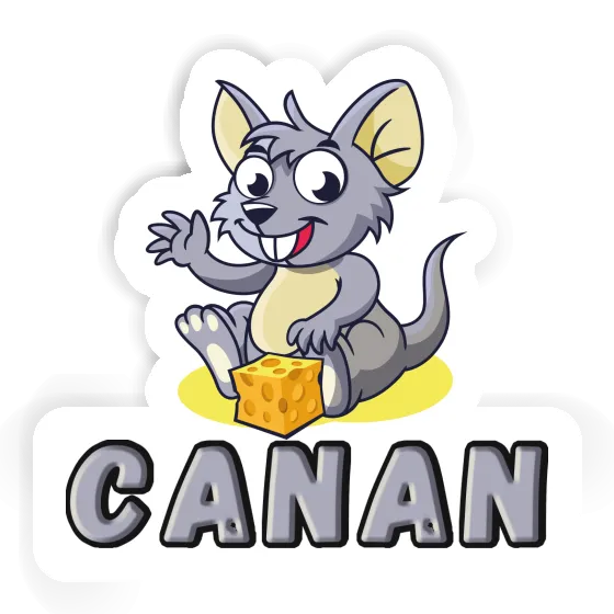 Autocollant Canan Souris Gift package Image