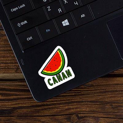 Canan Sticker Wassermelone Notebook Image