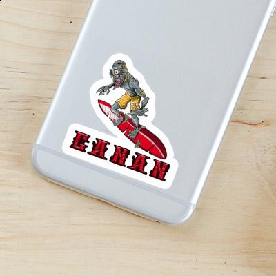 Sticker Canan Wave Rider Laptop Image