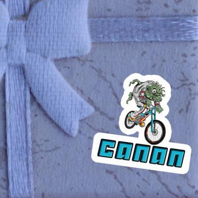 Biker Sticker Canan Laptop Image