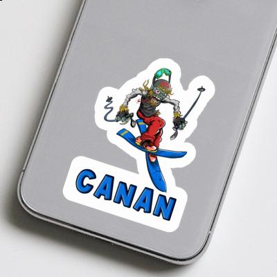 Sticker Skier Canan Gift package Image