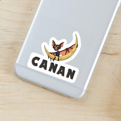 Sticker Canan Bat Laptop Image