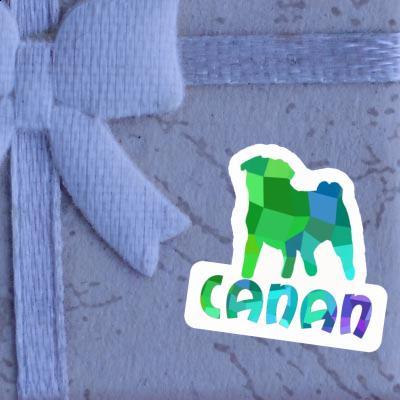 Sticker Canan Mops Gift package Image