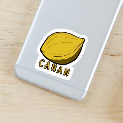 Nut Sticker Canan Notebook Image