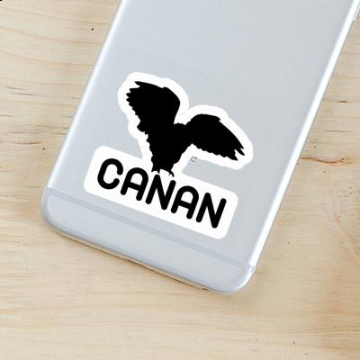 Canan Autocollant Hibou Notebook Image