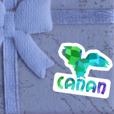 Canan Sticker Owl Laptop Image