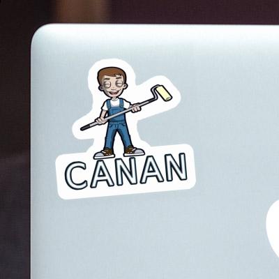 Canan Sticker Painter Notebook Image