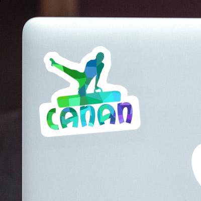 Sticker Gymnast Canan Notebook Image