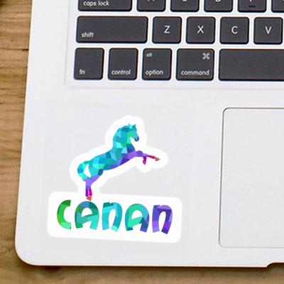 Canan Sticker Horse Laptop Image