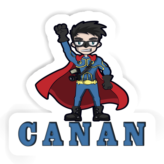 Sticker Photographer Canan Notebook Image