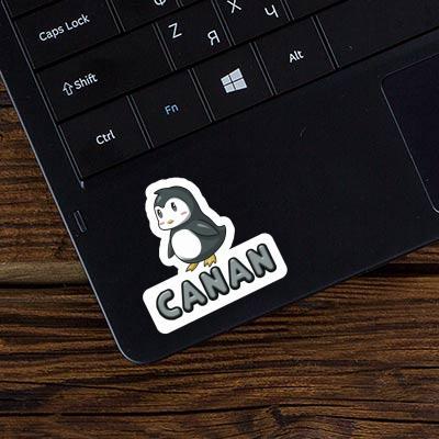 Canan Sticker Penguin Notebook Image