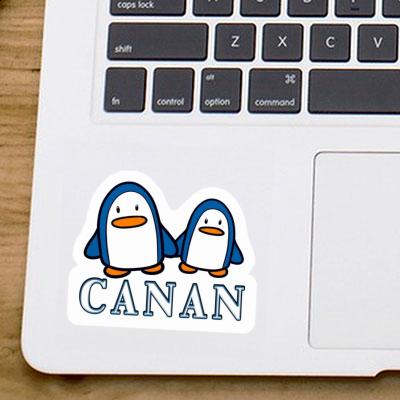 Sticker Canan Penguin Gift package Image