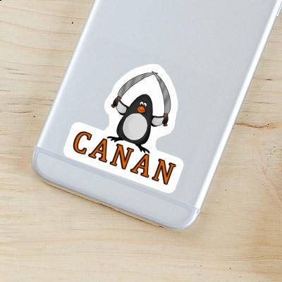 Autocollant Canan Pingouin de combat Notebook Image