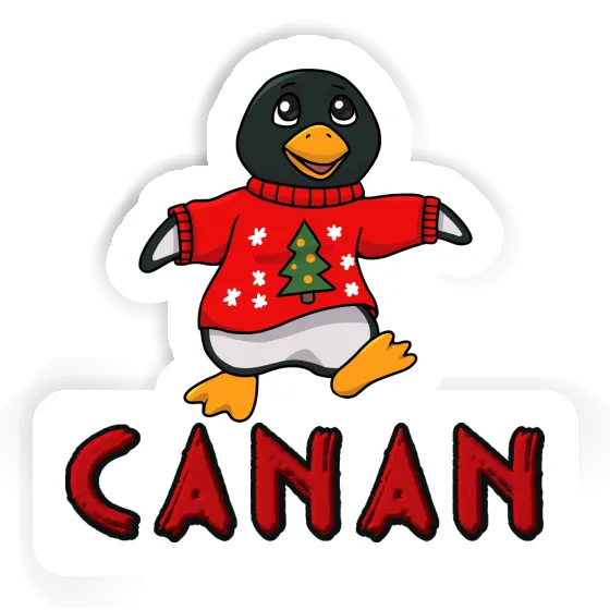 Sticker Canan Penguin Notebook Image