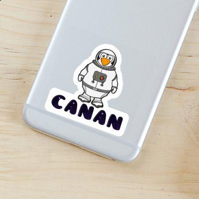 Astronaut Sticker Canan Gift package Image