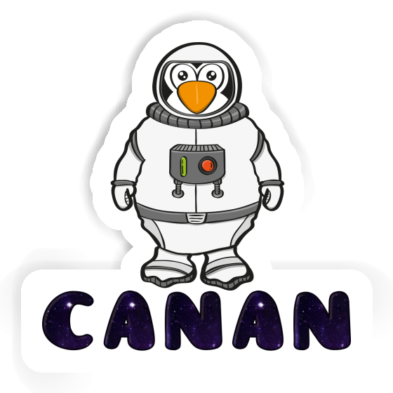 Astronaut Sticker Canan Gift package Image