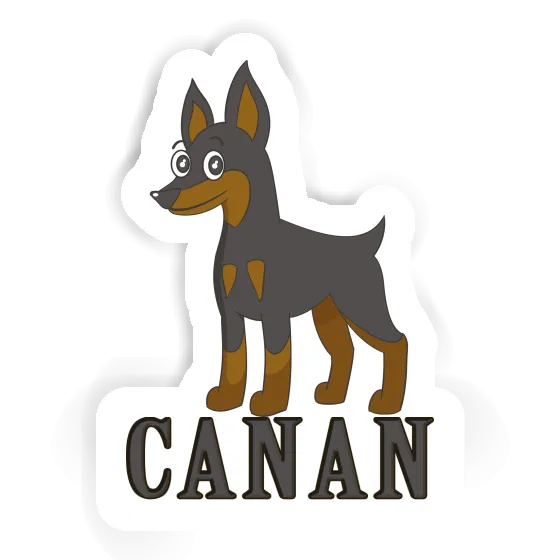 Pinscher Autocollant Canan Notebook Image