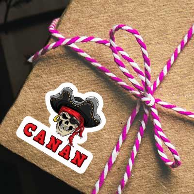 Sticker Pirate Canan Notebook Image