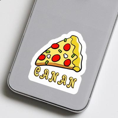 Autocollant Canan Pizza Laptop Image