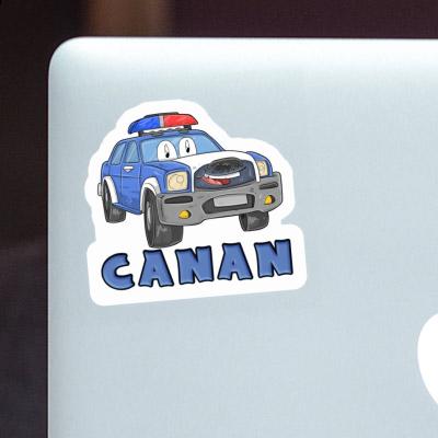 Sticker Canan Police Car Gift package Image