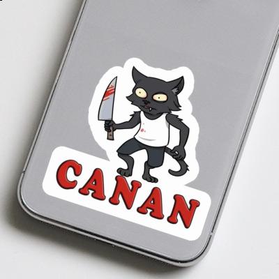 Canan Aufkleber Psycho-Katze Gift package Image