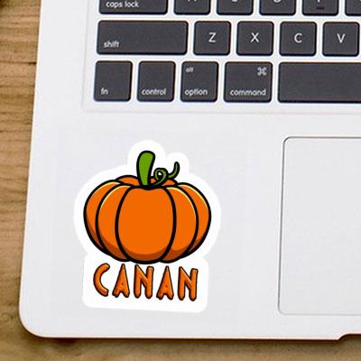 Courge Autocollant Canan Laptop Image