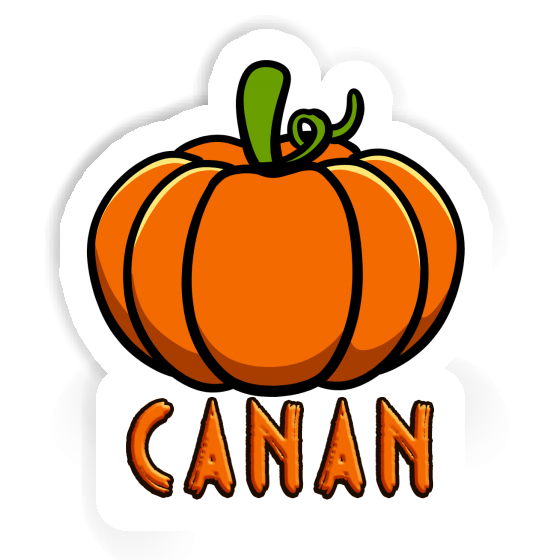 Sticker Pumpkin Canan Notebook Image