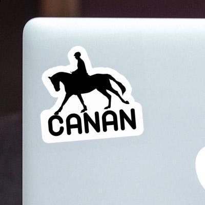 Canan Sticker Reiterin Laptop Image