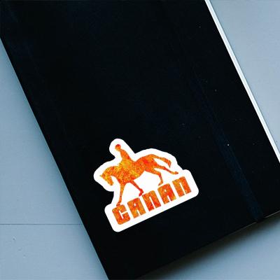 Canan Sticker Horse Rider Notebook Image