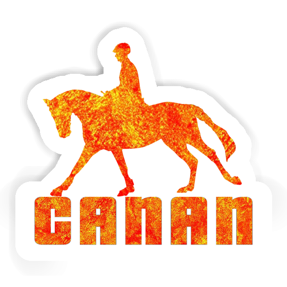 Canan Sticker Horse Rider Image