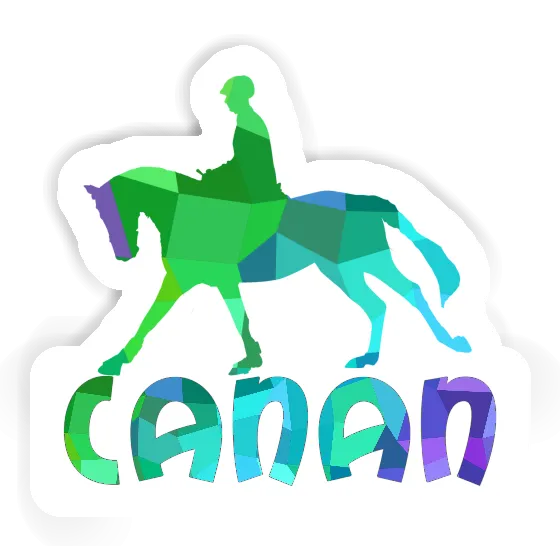 Canan Autocollant Cavalière Laptop Image