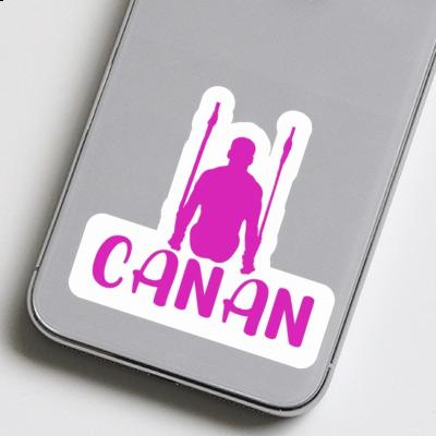 Canan Sticker Ring gymnast Notebook Image