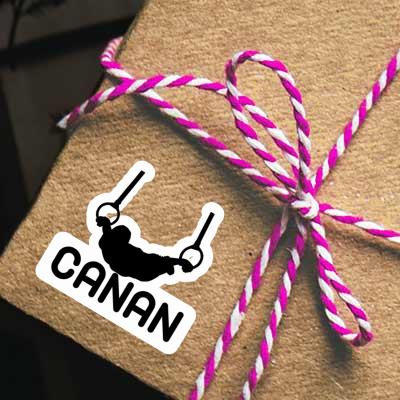 Autocollant Gymnaste aux anneaux Canan Gift package Image