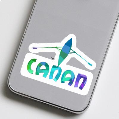 Canan Sticker Rowboat Laptop Image