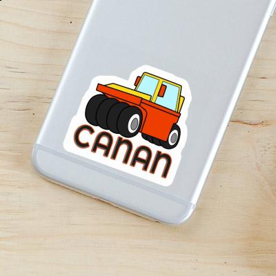 Wheel Roller Sticker Canan Image