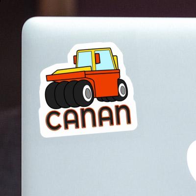 Wheel Roller Sticker Canan Notebook Image