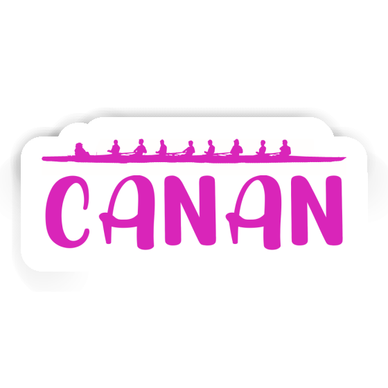 Ruderboot Sticker Canan Image