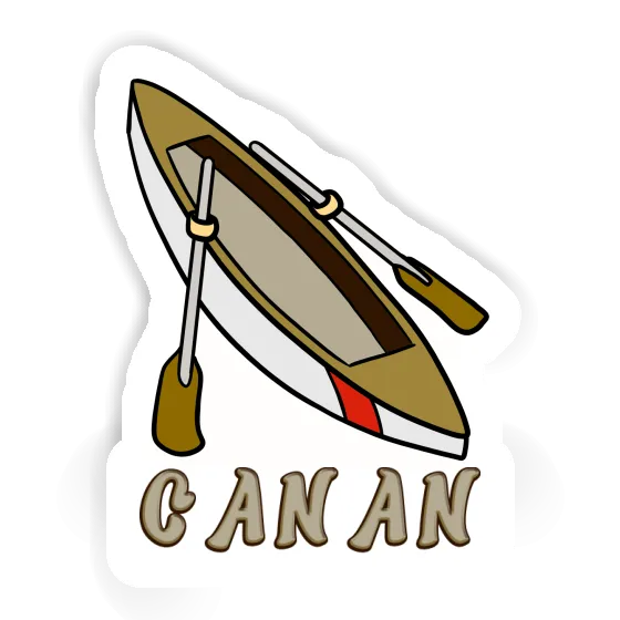 Rowboat Sticker Canan Laptop Image