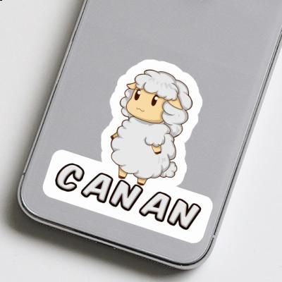 Canan Sticker Sheep Image