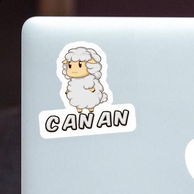 Canan Sticker Sheep Notebook Image