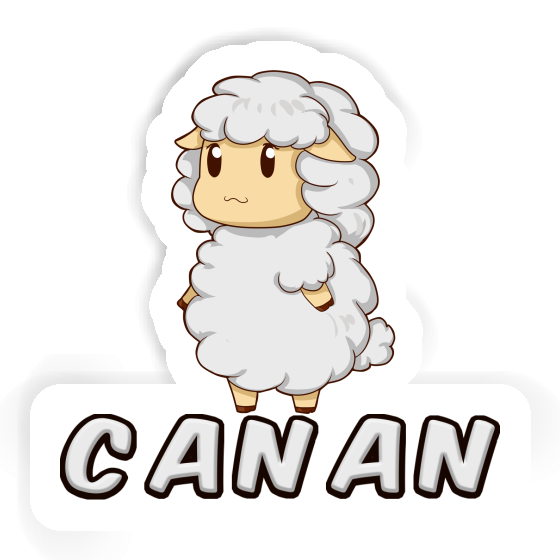 Canan Sticker Sheep Image