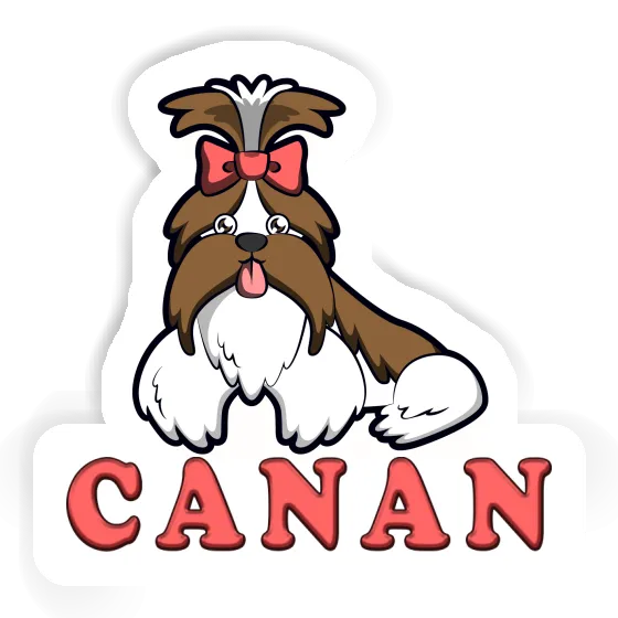 Canan Sticker Shih Tzu Laptop Image