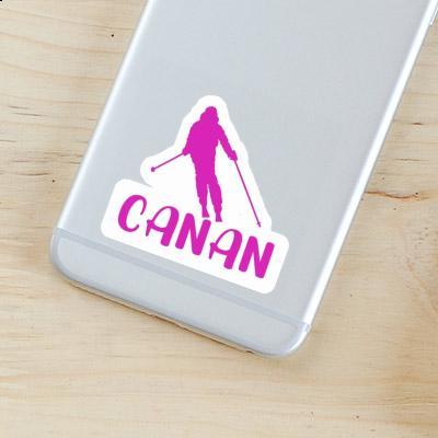 Autocollant Skieuse Canan Image